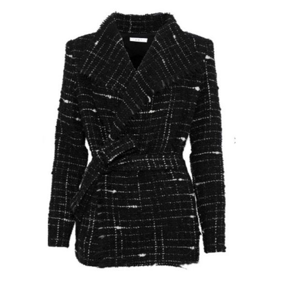 IRO Jackets & Blazers - IRO Belted Boucle Tweed Jacket